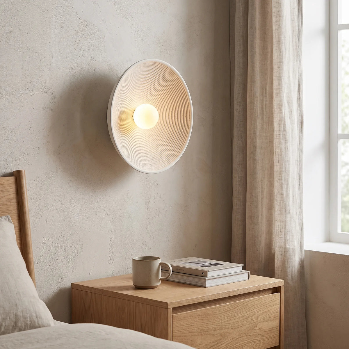 Sculpted Retro Resin Wall Lamp