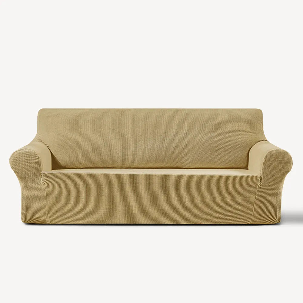 Sculpted Stretch Fleece Sofa Slipcover