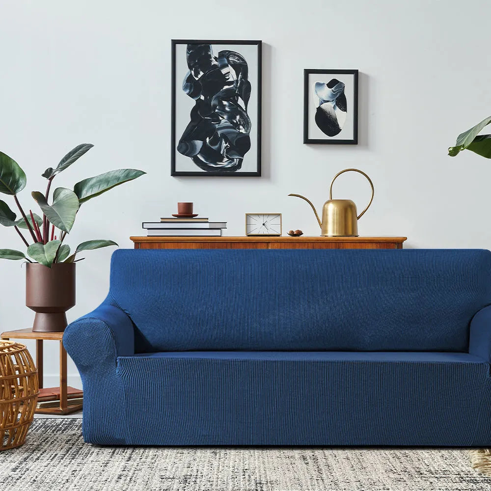 Sculpted Stretch Fleece Sofa Slipcover