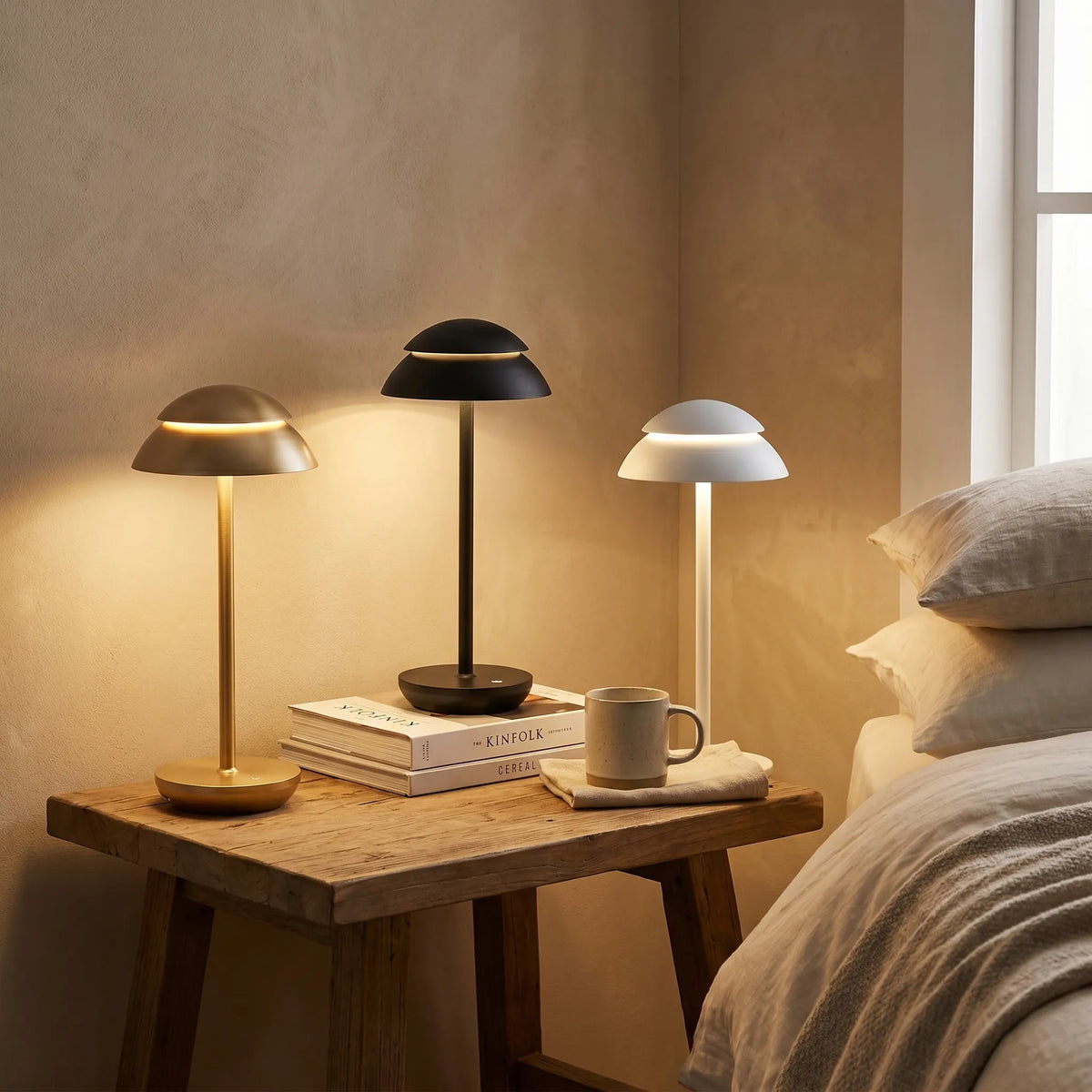 Slim Aluminium Cordless Table Lamp