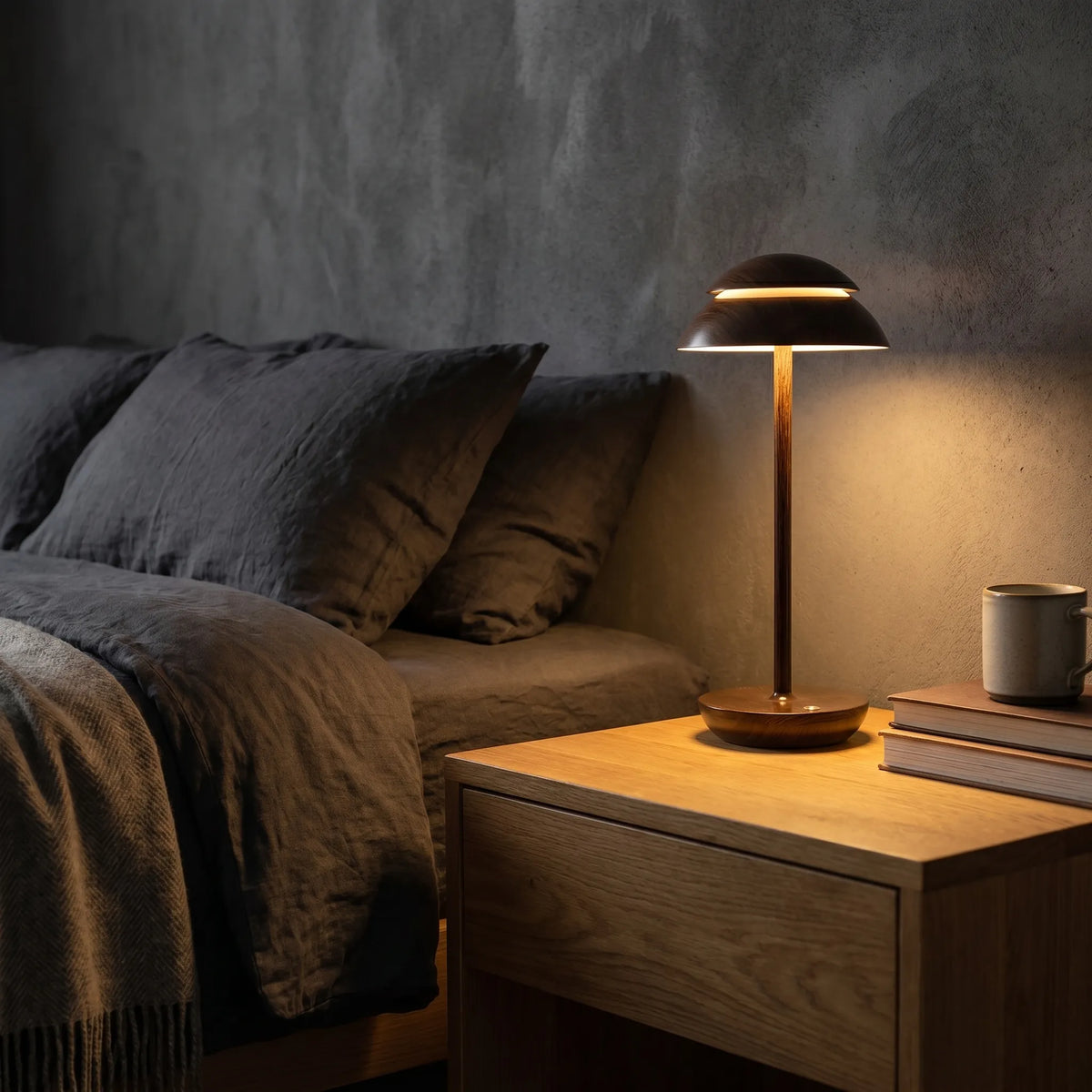 Slim Aluminium Cordless Table Lamp