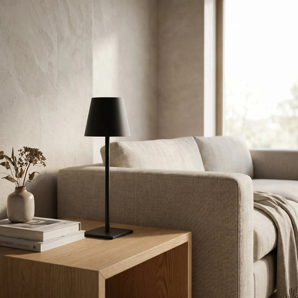 Slim Dining Table Cordless Lamp