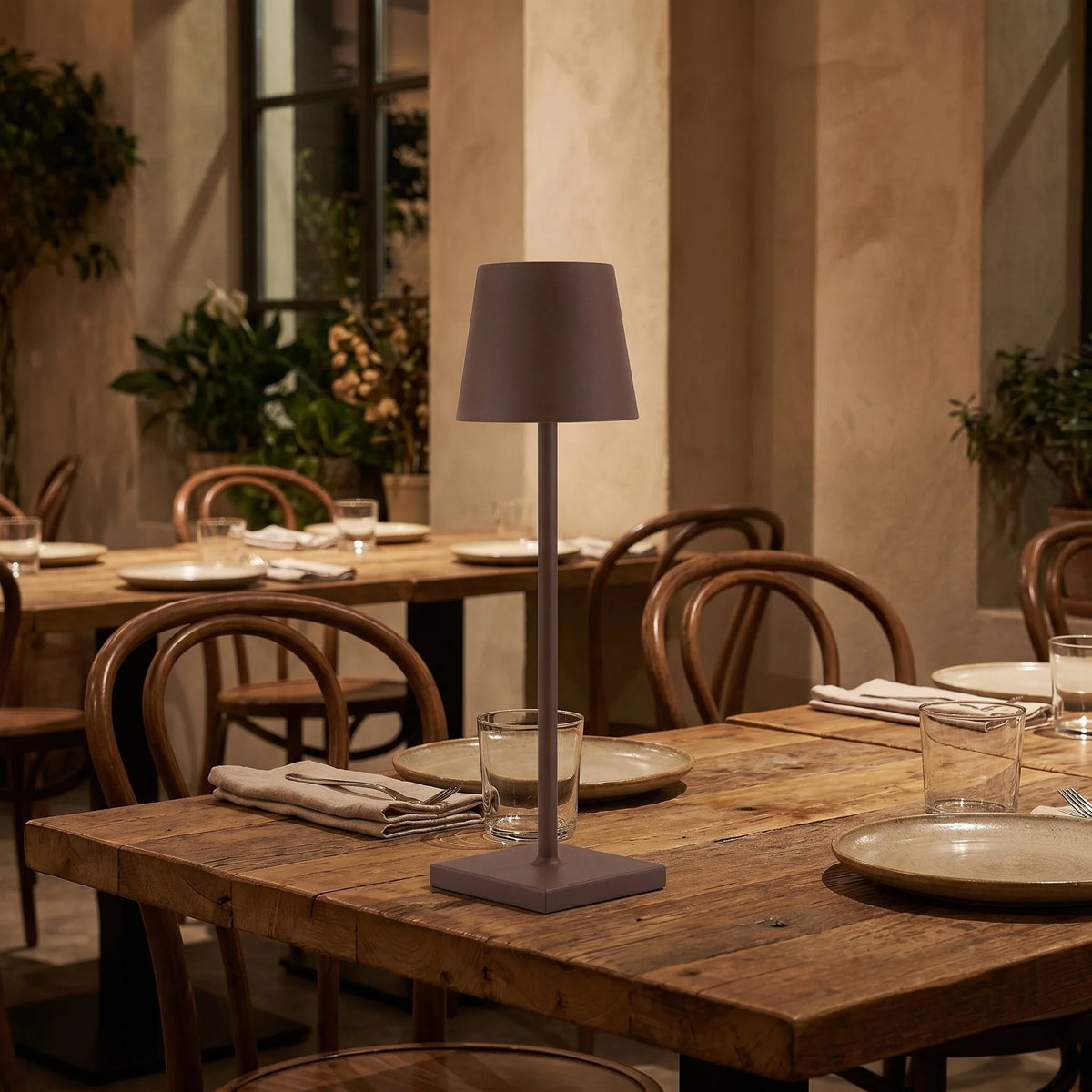Slim Dining Table Cordless Lamp