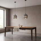 Smoke Glass Globe Pendant Light
