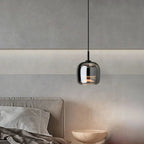 Smoke Glass Globe Pendant Light