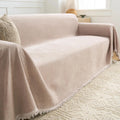 Smooth Chenille Playful Sofa Cover