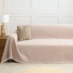 Smooth Chenille Playful Sofa Cover