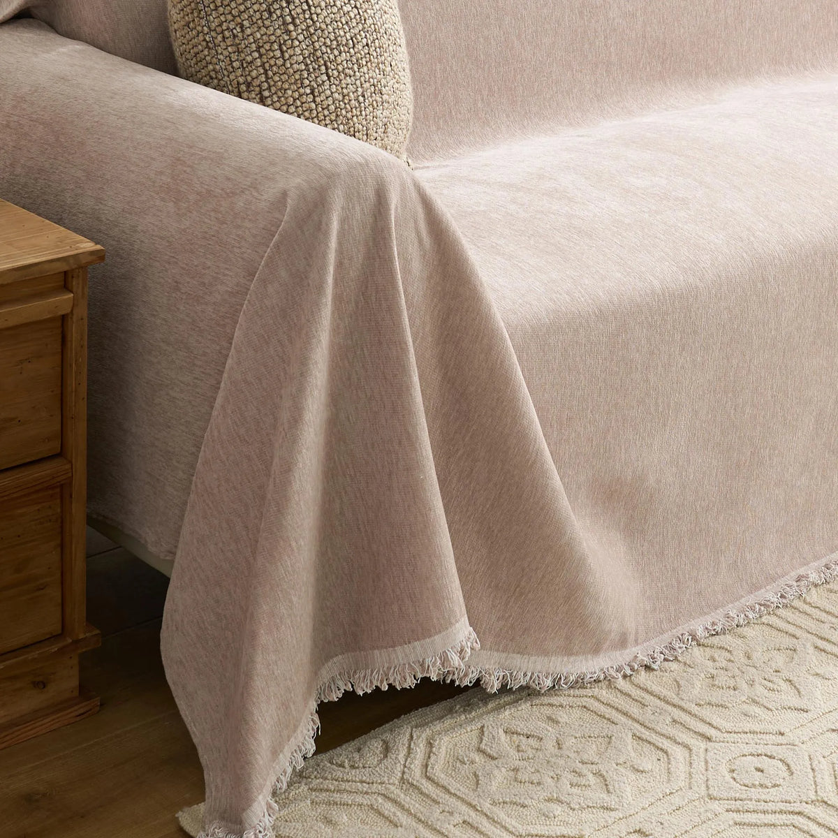 Smooth Chenille Playful Sofa Cover