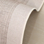Soft Beige Border Area Rug