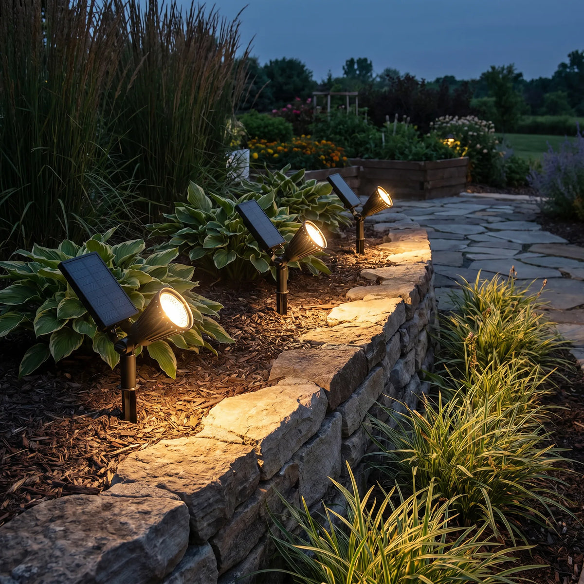 Solar Garden Spotlight