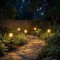 Solar Garden Torch Spike Lights