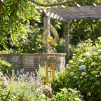 Solar Heart Wind Chime Light