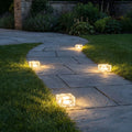 Solar Ice Cube Step Light