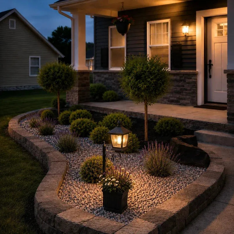 Solar Lantern Planter