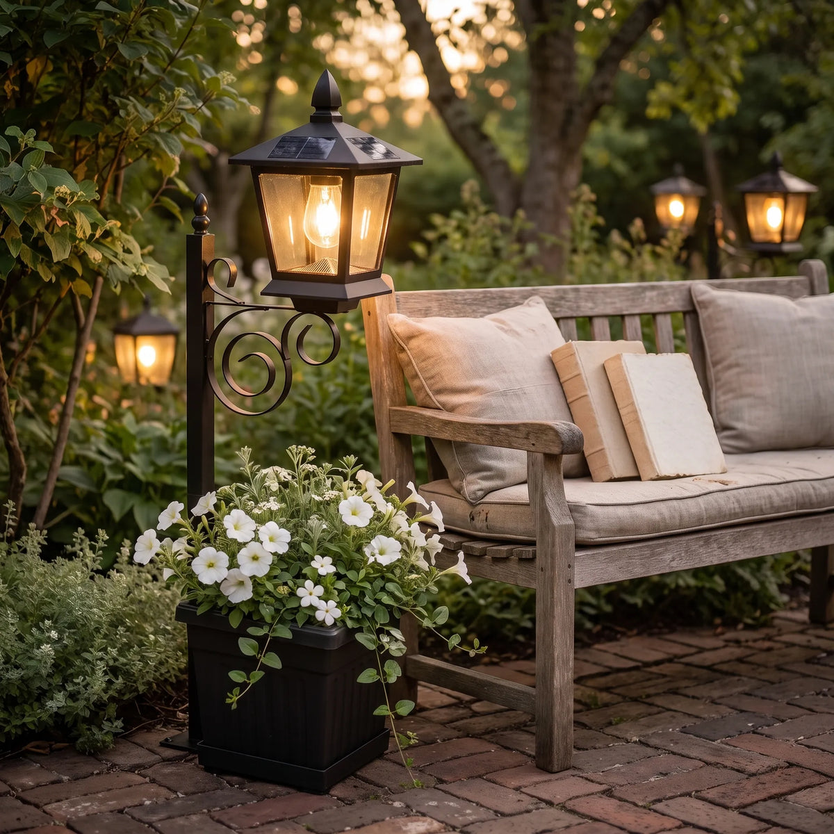 Solar Lantern Planter