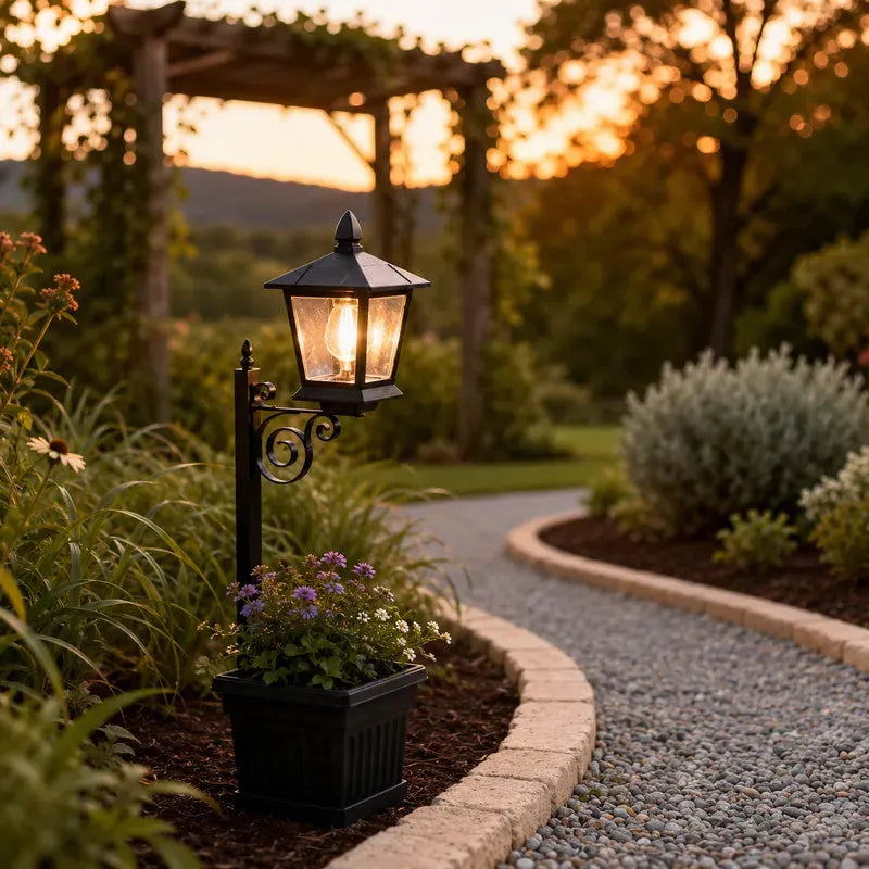 Solar Lantern Planter