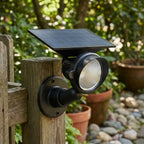 Solar Lawn Spotlight with Adjustable Head