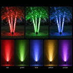 Solar Tree Uplight Spotlight