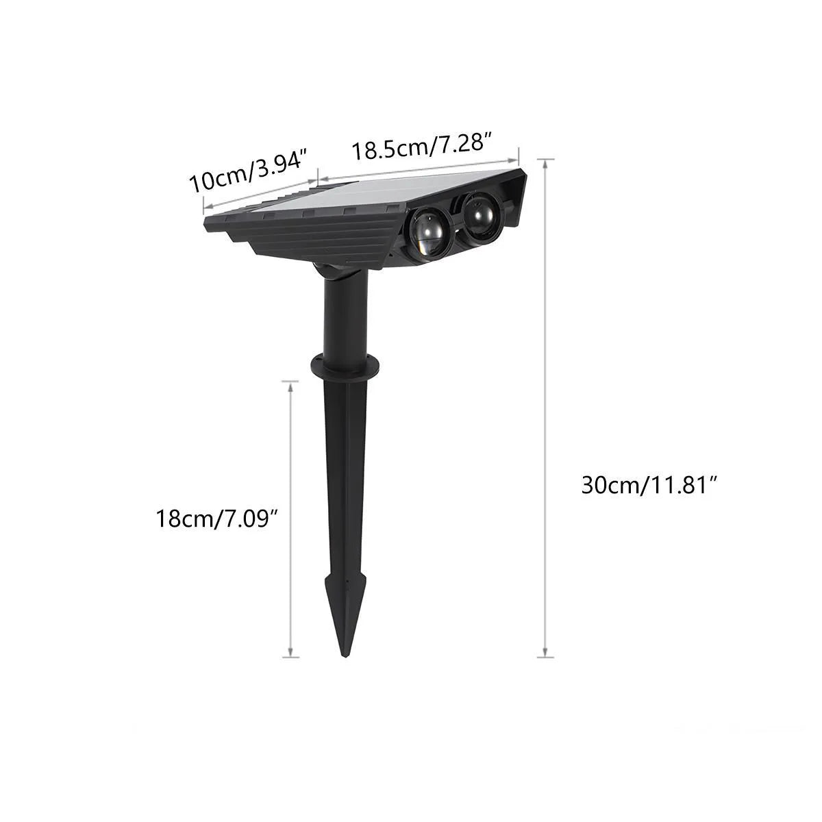 Solar Tree Uplight Spotlight