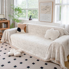 Speckled Thick Chenille Sofa Cover
