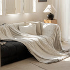 Speckled Thick Chenille Sofa Cover