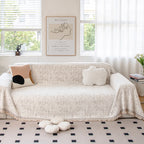 Speckled Thick Chenille Sofa Cover
