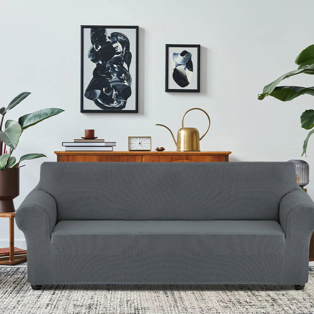 Spill-Resistant Fleece Stretch Slipcover