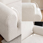 Spill-Resistant Fleece Stretch Slipcover