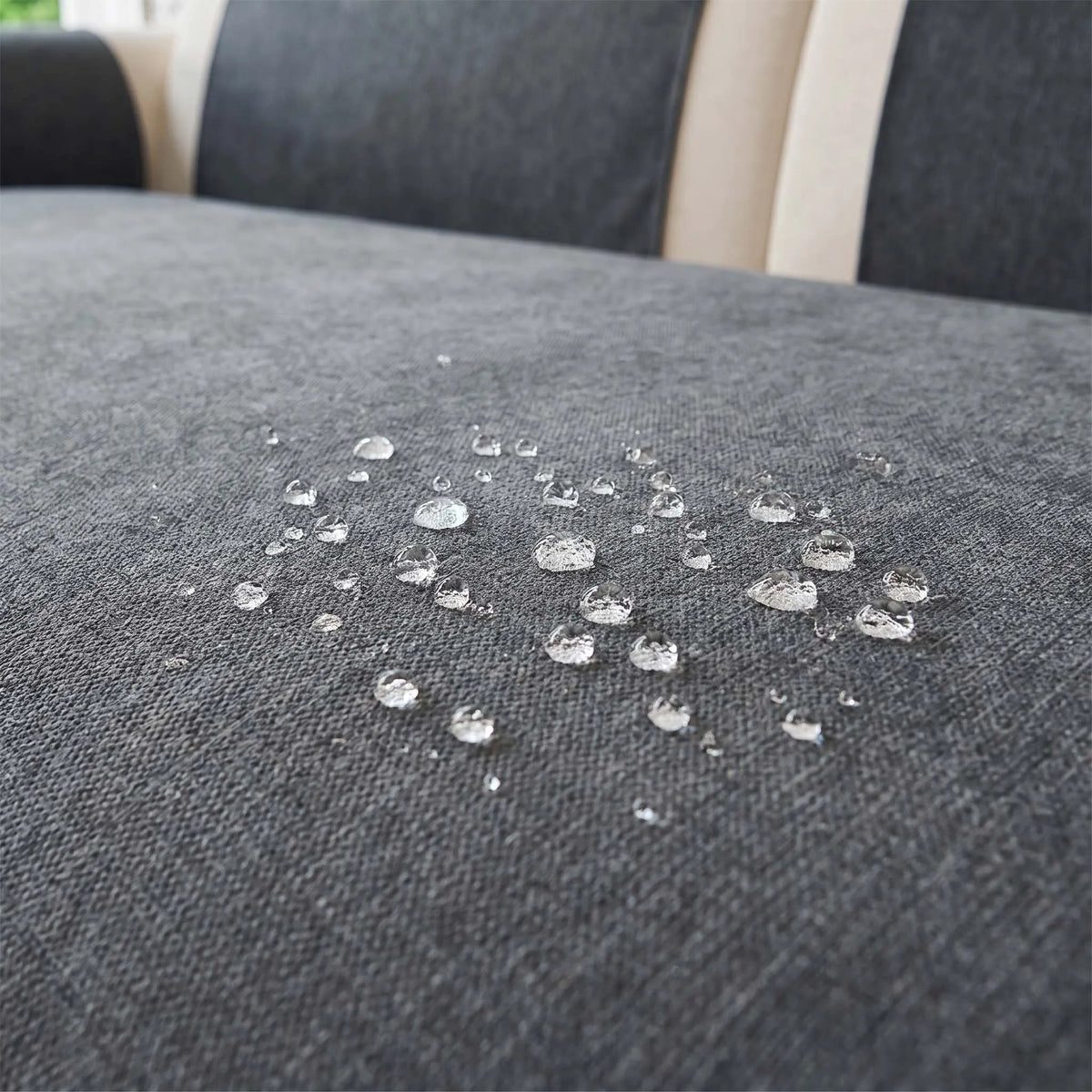 Spill-Resistant Non-Slip Chenille Seat Cover