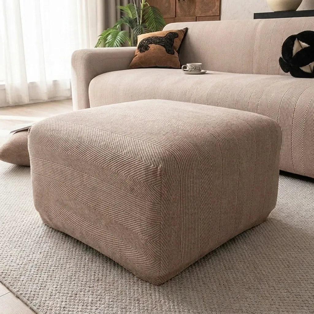 Spill-Resistant Sherpa Stretch Slipcover