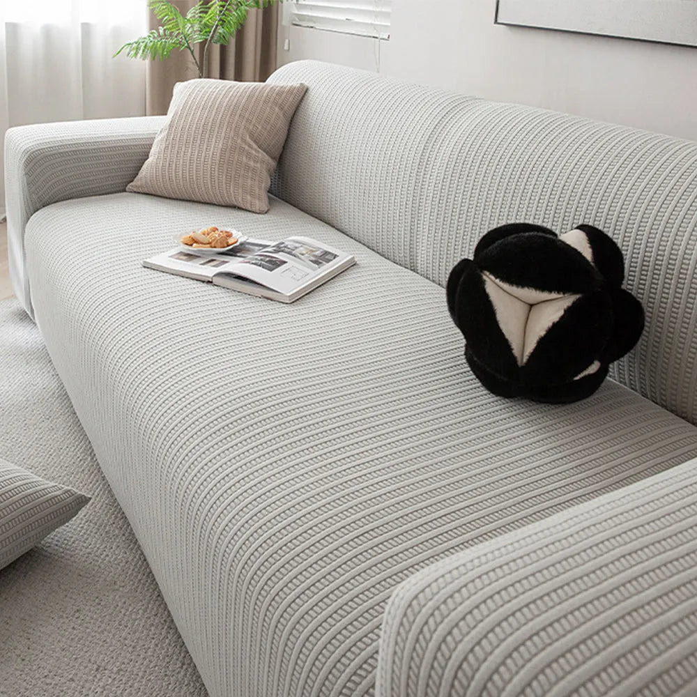 Spill-Resistant Stretch Sofa Slipcover
