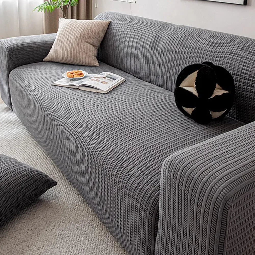 Spill-Resistant Stretch Sofa Slipcover