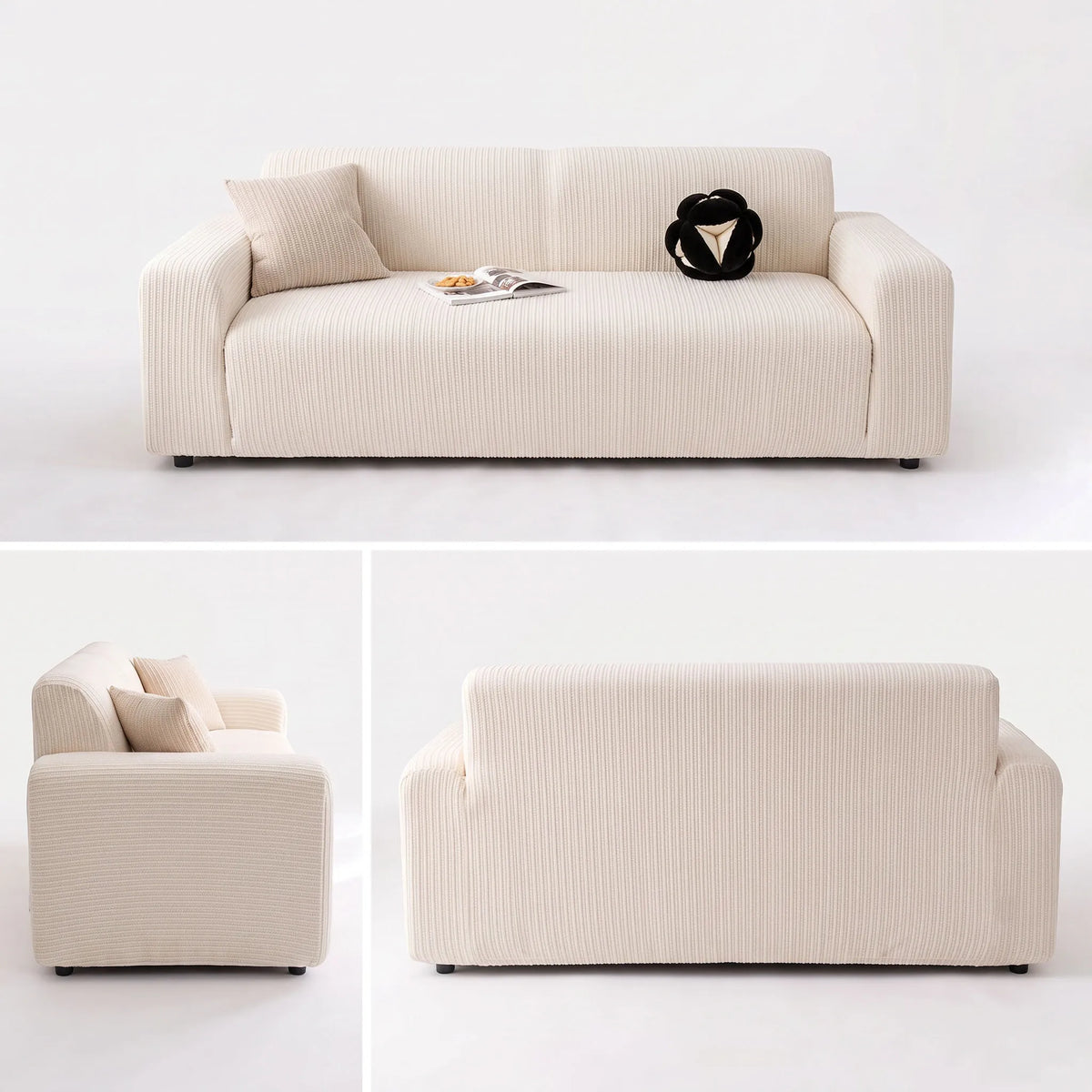 Spill-Resistant Stretch Sofa Slipcover