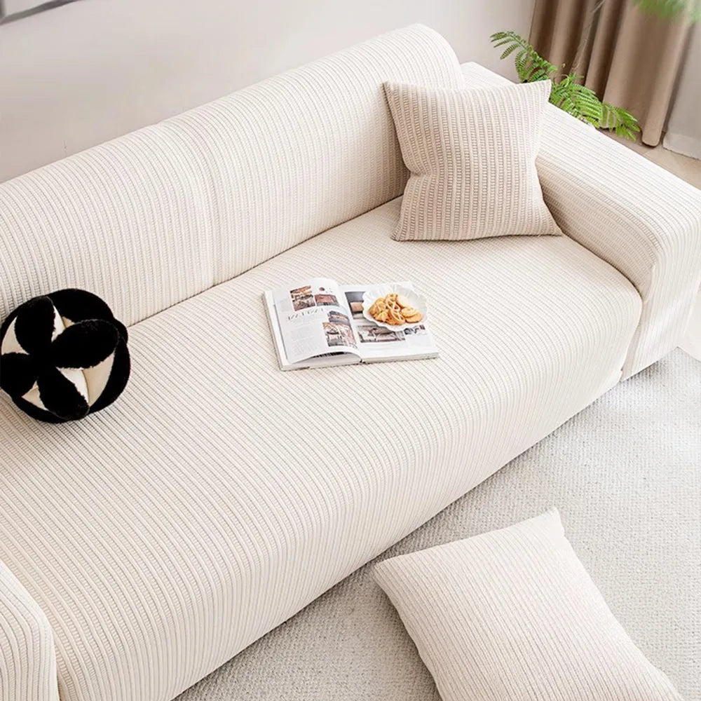Spill-Resistant Stretch Sofa Slipcover