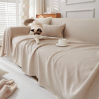 Spill-Resistant Woven Sofa Cover