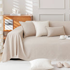 Spill-Resistant Woven Sofa Cover