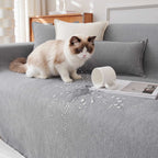 Spill-Resistant Woven Sofa Cover