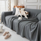 Spill-Resistant Woven Sofa Cover