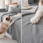 Spill-Resistant Woven Sofa Cover