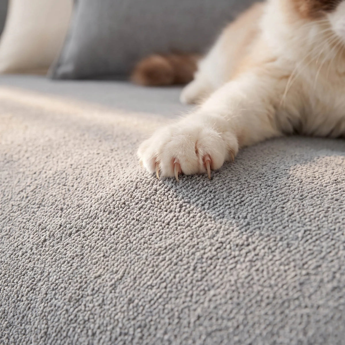 Spill-Resistant Woven Sofa Cover