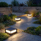 Square Aluminium Gate Pillar Light