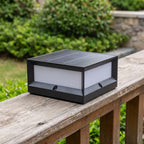 Square Aluminium Gate Pillar Light