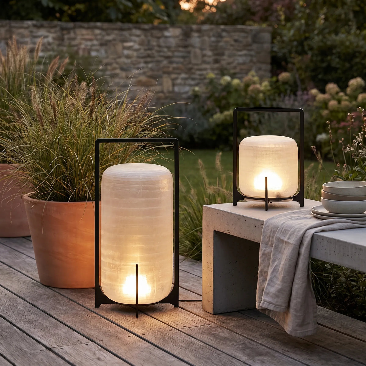 Stainless Steel Handle Lantern