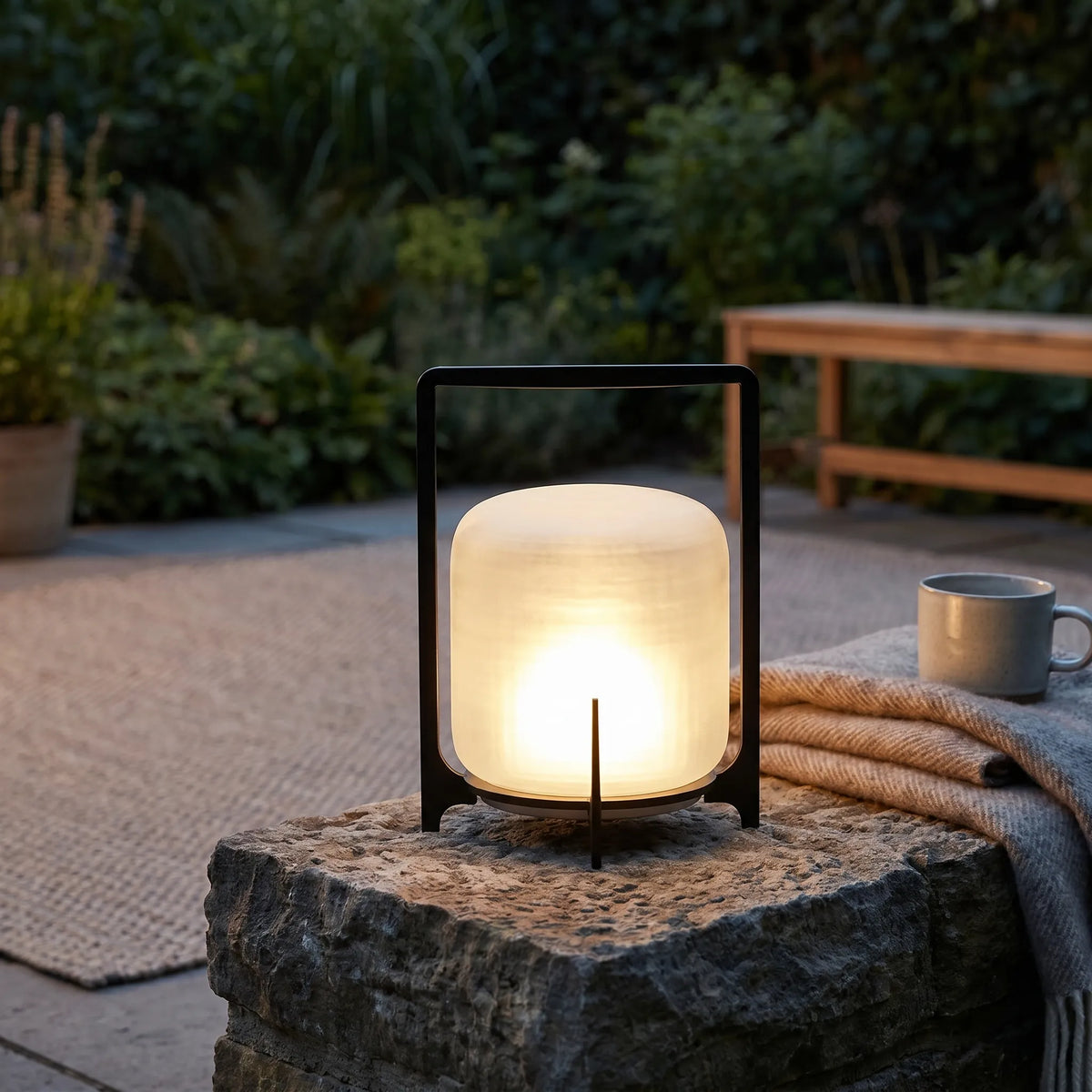 Stainless Steel Handle Lantern