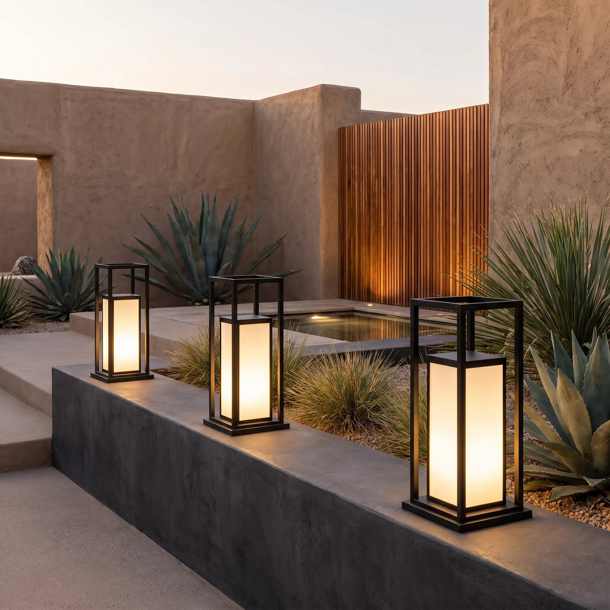 Stainless Steel Pillar Light
