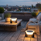 Stainless Steel Solar Floor Lamp