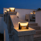 Stainless Steel Solar Floor Lamp