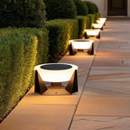 Stainless Steel Solar Floor Lamp