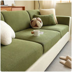 Striped Corduroy Modular Sofa Cover