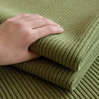 Striped Corduroy Modular Sofa Cover